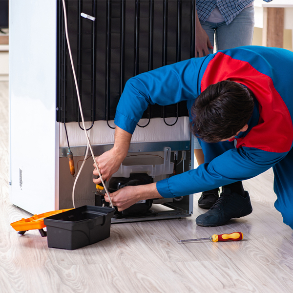 how long does it usually take to repair a refrigerator in Olmitz Kansas